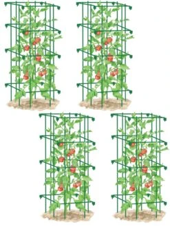 Tomato Cages, Set Of 4 -Gardening Supplies Store 8587040 GR 001E tif