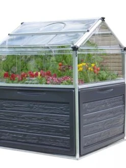 Canopia® By Palram Plant Inn™ Raised Bed Greenhouse, 4' X 4' -Gardening Supplies Store 8588308 08V tif