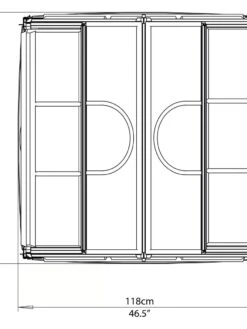 Canopia® By Palram Plant Inn™ Raised Bed Greenhouse, 4' X 4' -Gardening Supplies Store 8588803 11V tif