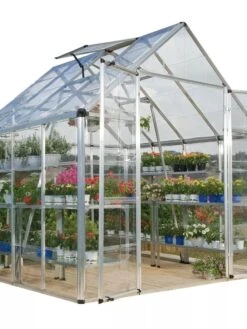Canopia® By Palram Harmony™ Snap & Grow Greenhouse, 8' -Gardening Supplies Store 8591047 02V tif