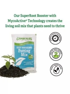 Organic Self-Watering Potting Mix, 20 Qts. -Gardening Supplies Store 8592225 3