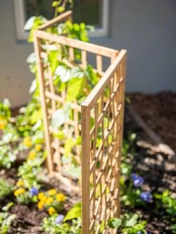 Bamboo Zig-Zag Trellis 24" X 36" -Gardening Supplies Store 8613151 6459
