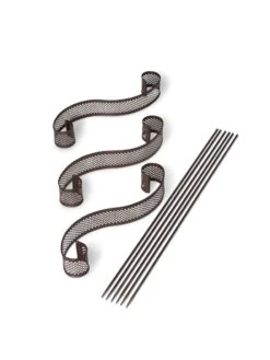 Scroll Linking Stakes, Set Of 3 -Gardening Supplies Store 8613321 5899