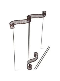 Scroll Linking Stakes, Set Of 3 -Gardening Supplies Store 8613321 5901