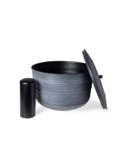 Ribbed Hose Pot With Lid -Gardening Supplies Store 8613332 5804