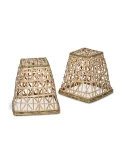 Bamboo Cloche, Set Of 2 -Gardening Supplies Store 8613351 4693