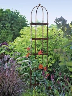 Jardin Round Obelisk, 7' -Gardening Supplies Store GS39530 02 tif